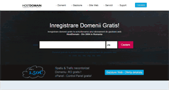 Desktop Screenshot of hostdomain.ro
